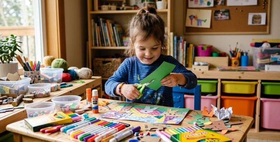 Arts and Crafts Creativity Station