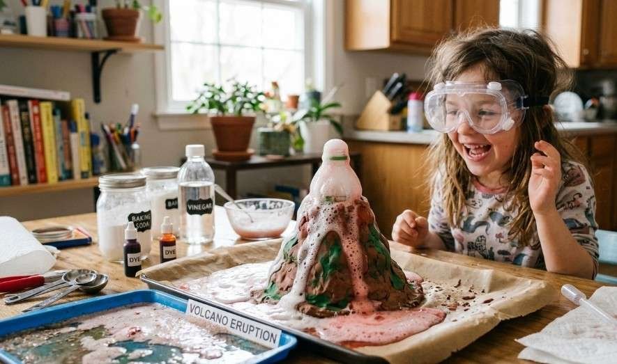 Classic Baking Soda Volcano