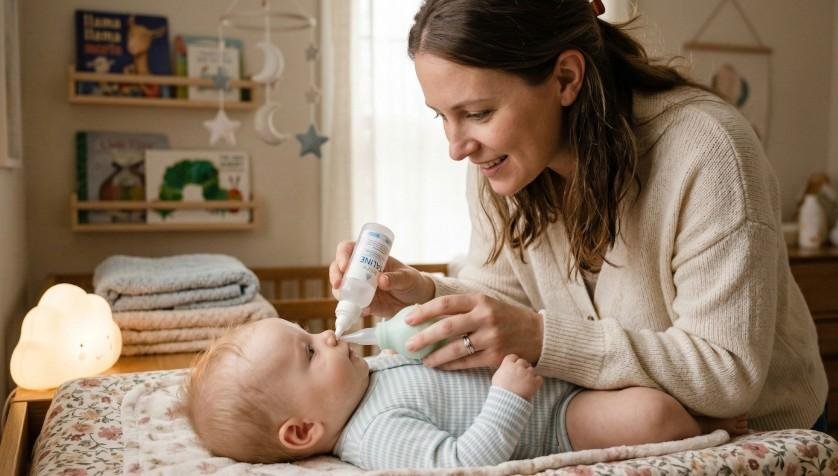 How Can Parents Safely Relieve Baby Congestion Before Sleep