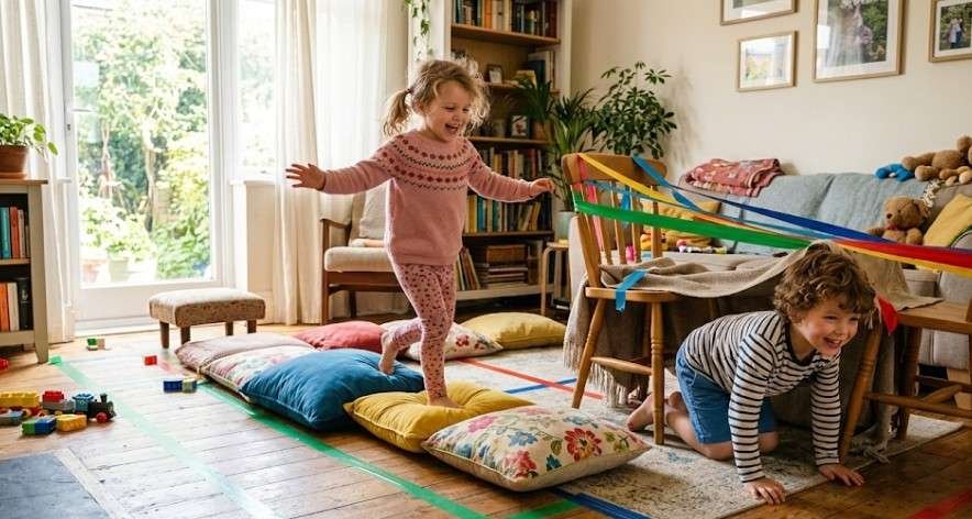 Indoor Camping Adventure