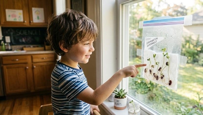 Seed Germination in a Bag